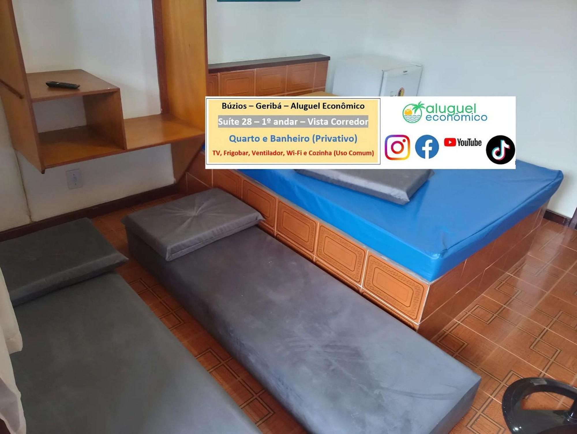 Buzios - Geriba - Suites - Aluguel Economico ภายนอก รูปภาพ