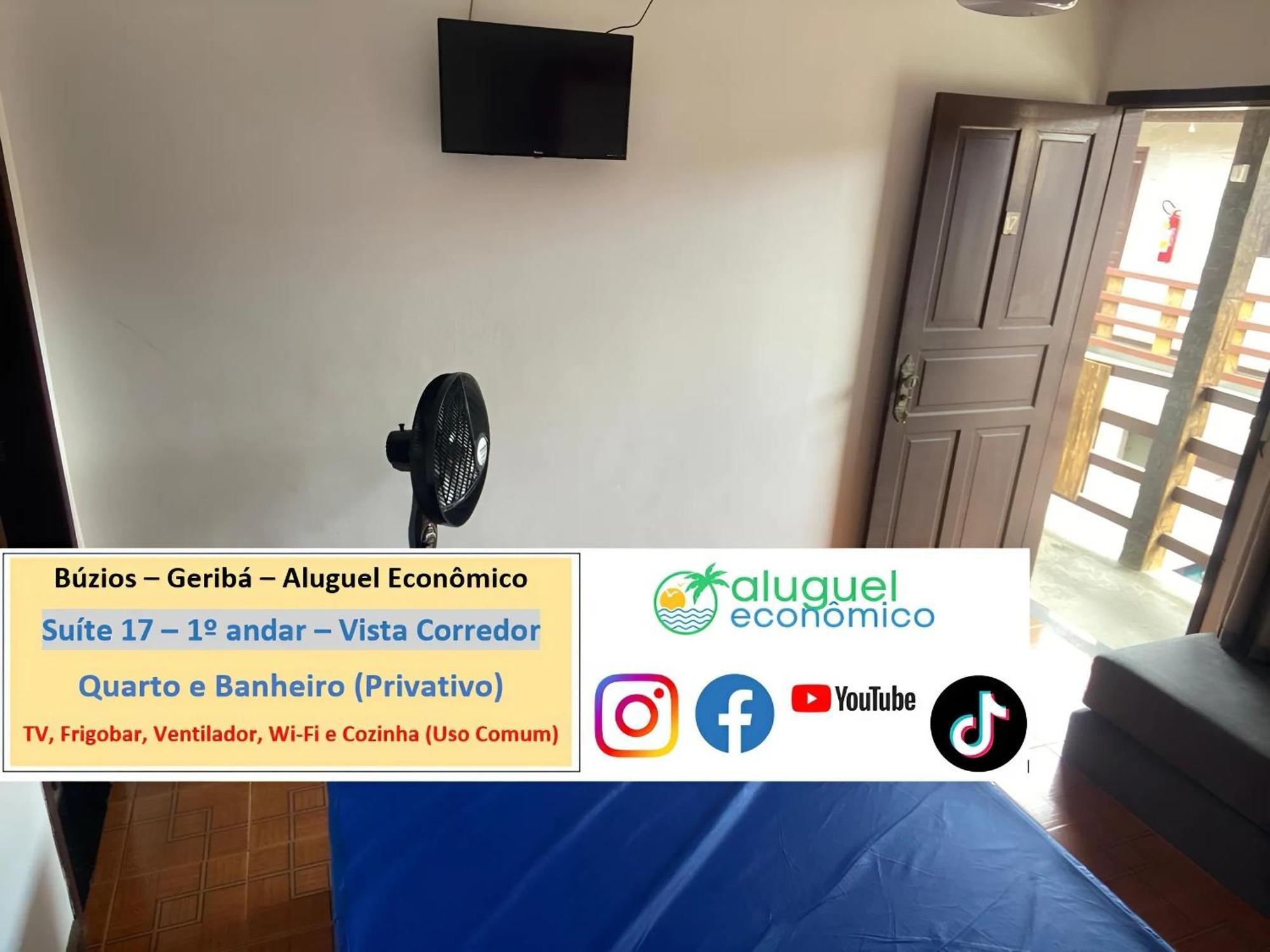 Buzios - Geriba - Suites - Aluguel Economico ภายนอก รูปภาพ