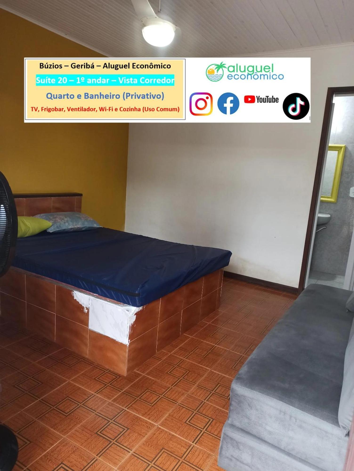 Buzios - Geriba - Suites - Aluguel Economico ภายนอก รูปภาพ